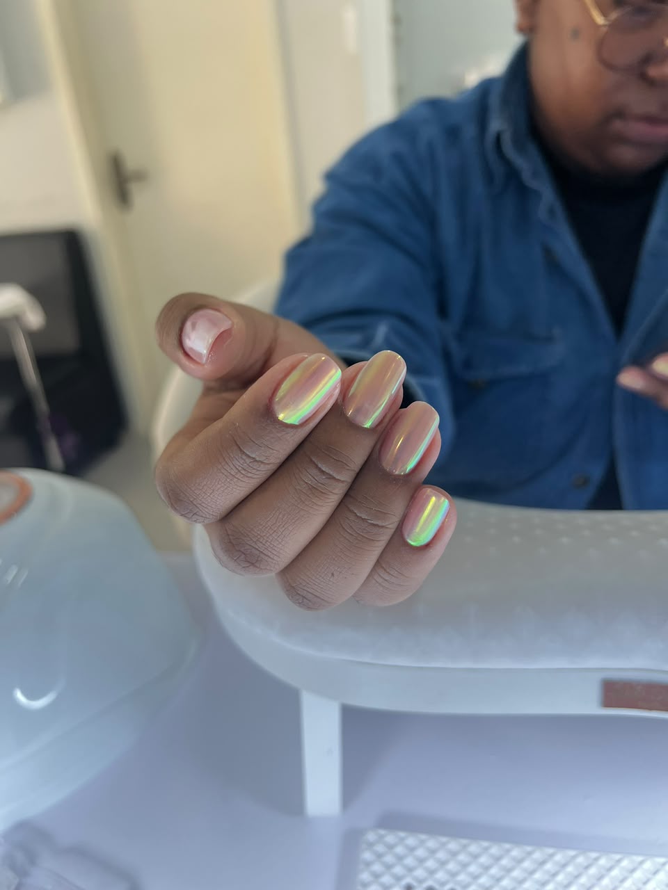Trabalho de nail design realizado pela Rebeca 22